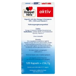 Doppelherz Omega-3 1.400 Kapseln, 120 St