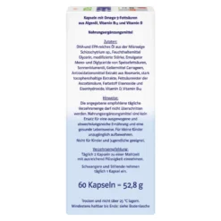 Doppelherz Omega-3 pflanzlich Kapseln, 60 St