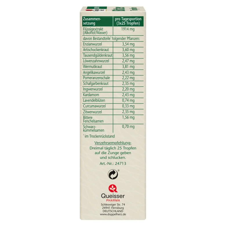 Doppelherz pure Bitter Tropfen, 50 ml