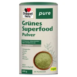 Doppelherz pure Grünes Superfood Pulver, 600 g