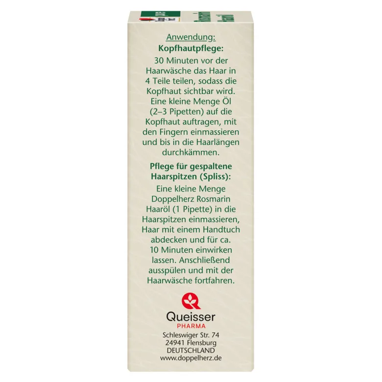 Doppelherz pure Rosmarin Haaröl, 50 ml