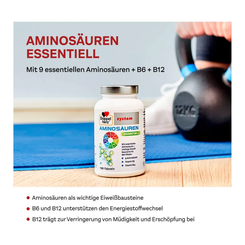 Doppelherz system Aminosäuren essentiell Kapseln, 120 St
