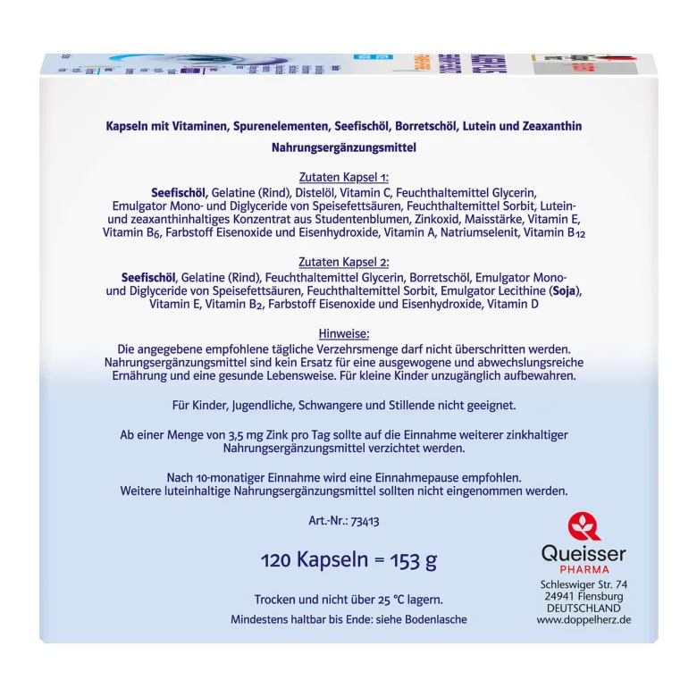 Doppelherz system Augen Plus Kapseln, 120 St