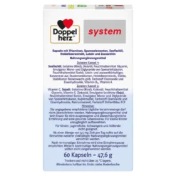 Doppelherz system Augen Sehkraft+Schutz Kapseln, 60 St