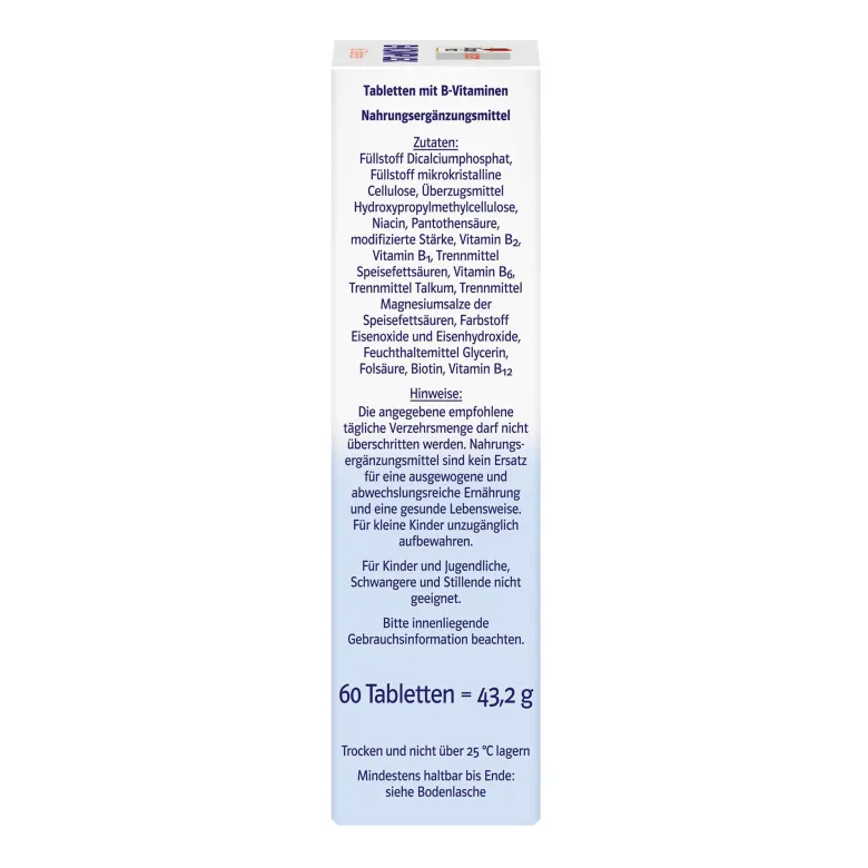Doppelherz system B-Komplex Tabletten, 60 St