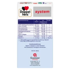 Doppelherz system MSM Glucosamin Kapseln, 60 St