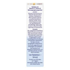 Doppelherz system Vitamin D3 2000 + K2 Tabletten, 120 St