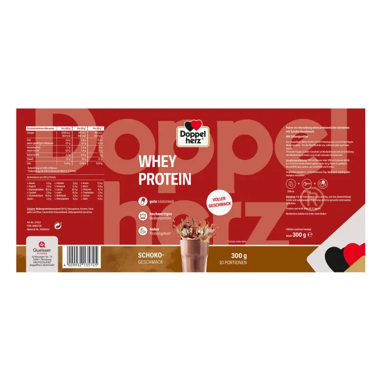 Doppelherz Whey Protein Schoko, 300 g