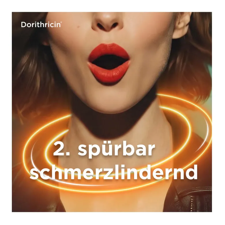 Dorithricin Halstabletten Waldbeere, 40 St