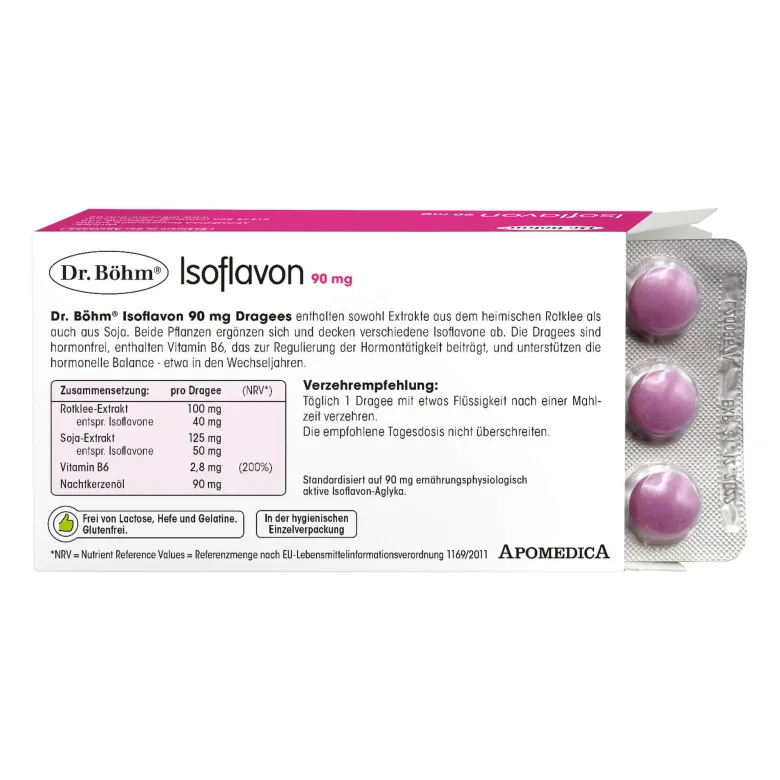 Dr. Böhm Isoflavon 90 mg Dragees, 60 St