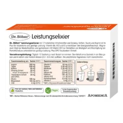 Dr. Böhm Leistungs-Elixier Brausegranulat, 14 St