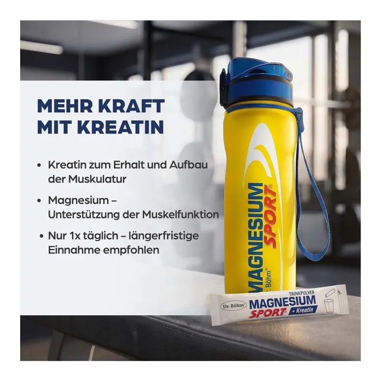 Dr. Böhm Magnesium Sport + Kreatin, 30 St