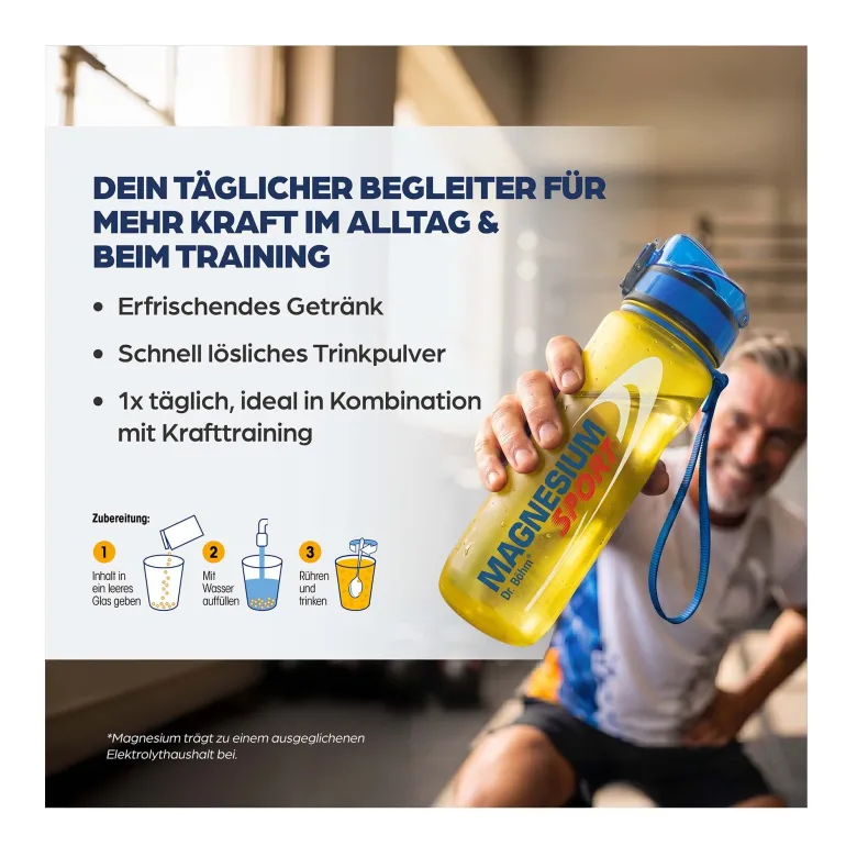 Dr. Böhm Magnesium Sport + Kreatin, 30 St