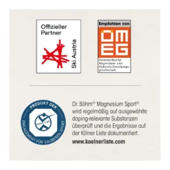 Dr. Böhm Magnesium Sport Sticks, 20X1.5 g