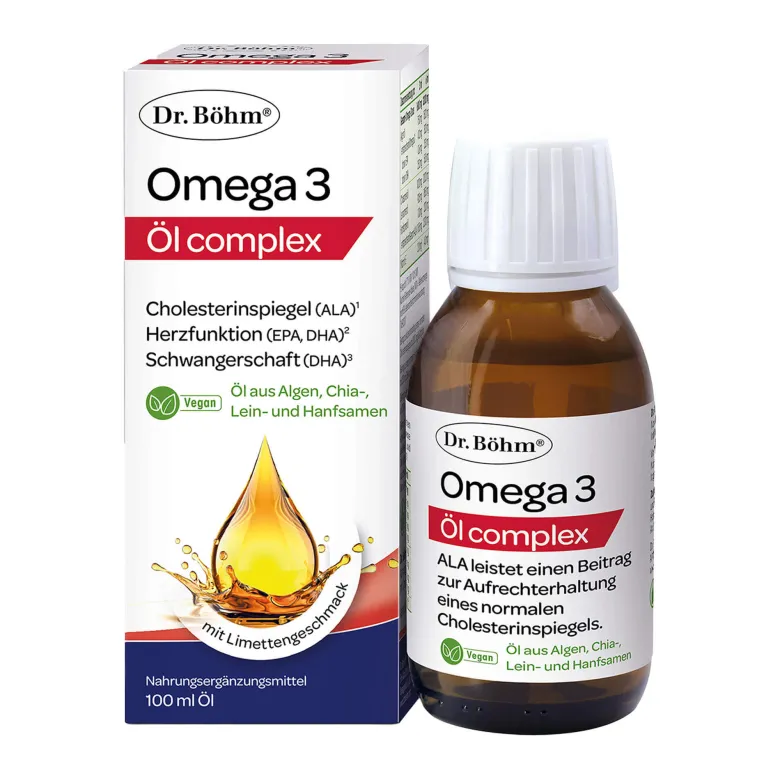 Dr. Böhm Omega-3 Öl complex, 100 ml