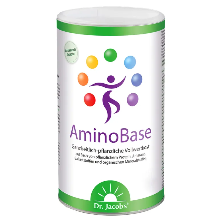 Dr. Jacob's AminoBase Diät Protein Fasten Kur vegan, 345 g