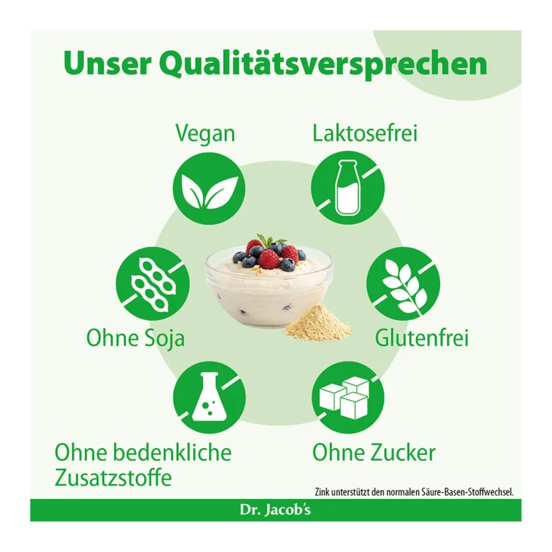 Dr. Jacob's AminoBase Diät Protein Fasten Kur vegan, 345 g