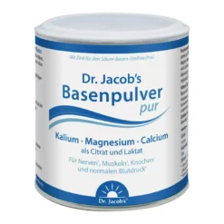 Dr. Jacobs Basenpulver pur Basen-Citrat-Laktat+Mineralstoffe, 200 g