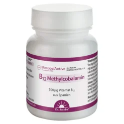 Dr. Jacob's B12 Methylcobalamin Lutschtabletten, 60 St