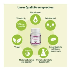 Dr. Jacob's B12 Methylcobalamin Lutschtabletten, 60 St