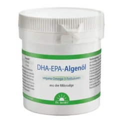 Dr. Jacob's DHA-EPA-Algenöl Kapseln Omega-3-Fettsäuren vegan, 60 St