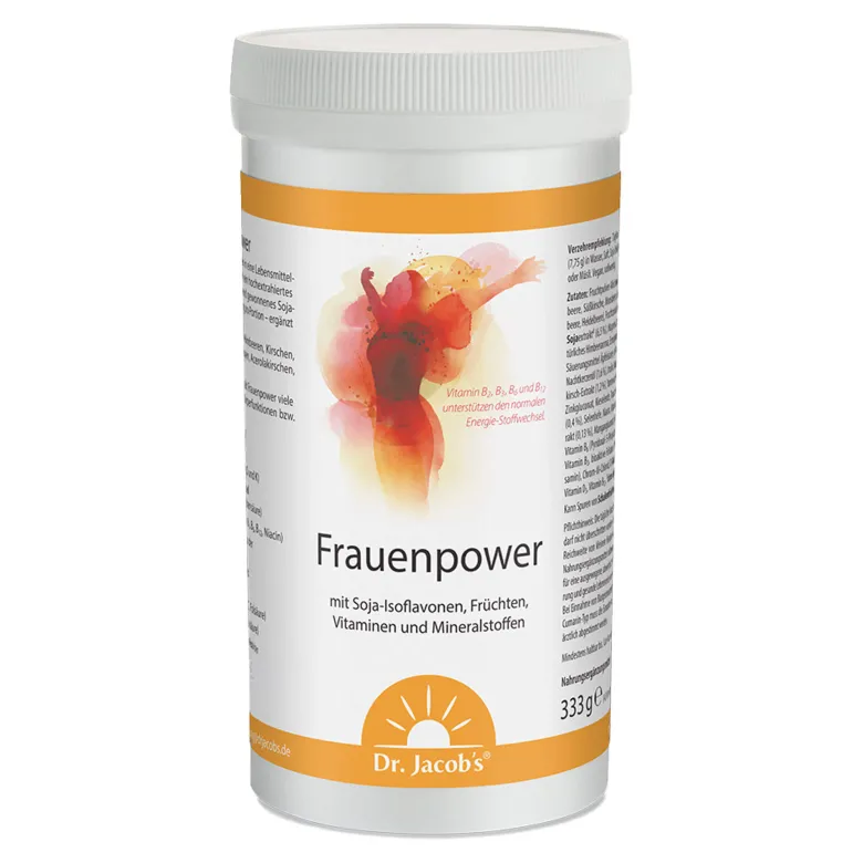 Dr. Jacob's Frauenpower Frucht-Getränkepulver Phytoöstrogene, 333 g