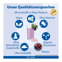 Dr. Jacob's pHysioBase Basen-Citrat-Basenpulver + Glucosamin, 300 g