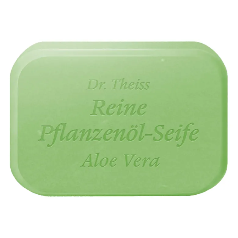 Dr. Theiss Aloe Vera Reine Pflanzenöl-Seife, 100 g