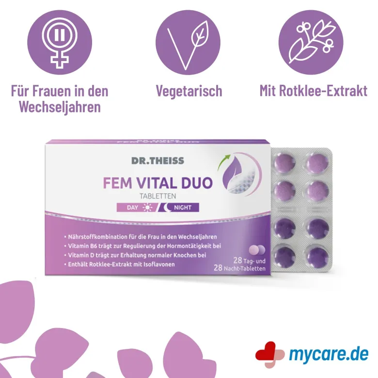 Dr. Theiss FEM VITAL DUO Tabletten, 56 St
