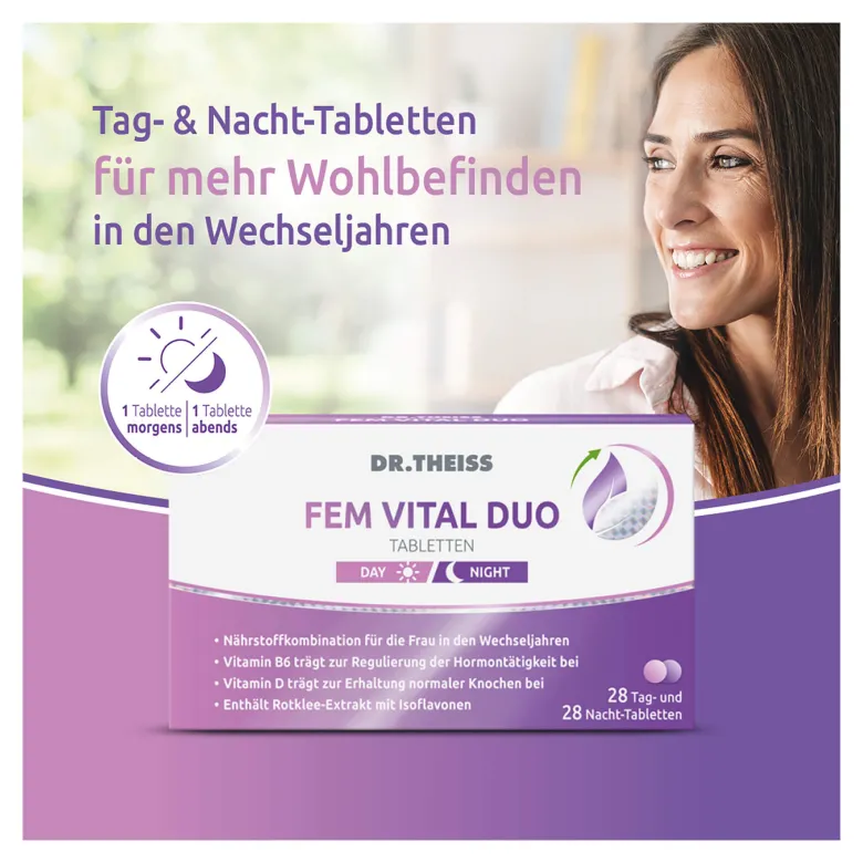 Dr. Theiss FEM VITAL DUO Tabletten, 56 St