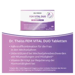 Dr. Theiss FEM VITAL DUO Tabletten, 56 St