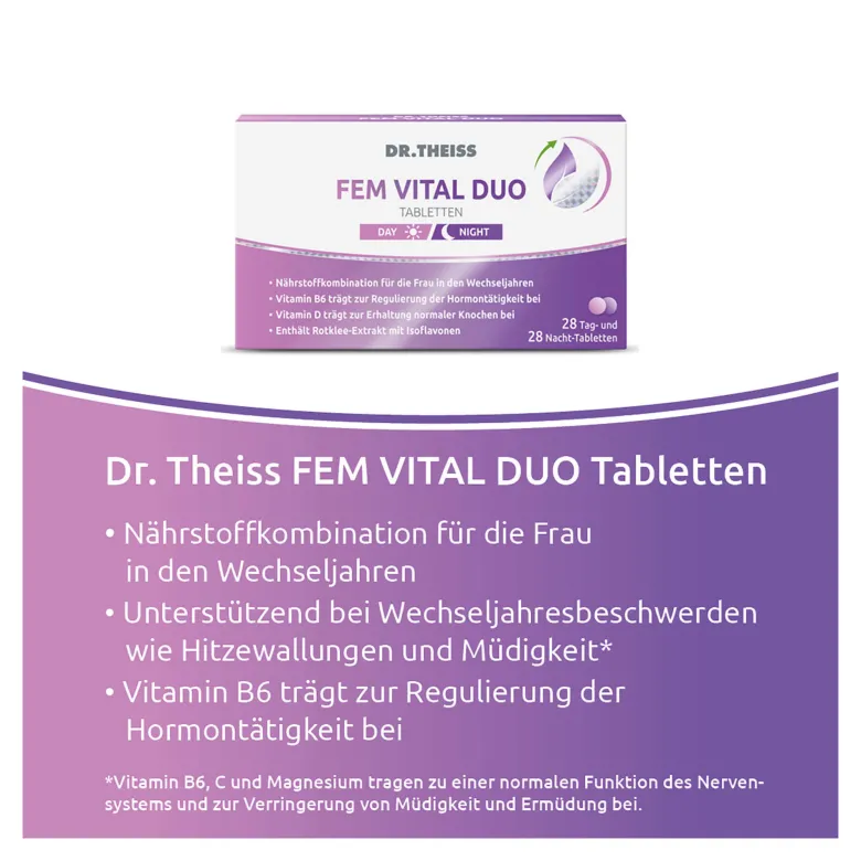 Dr. Theiss FEM VITAL DUO Tabletten, 56 St