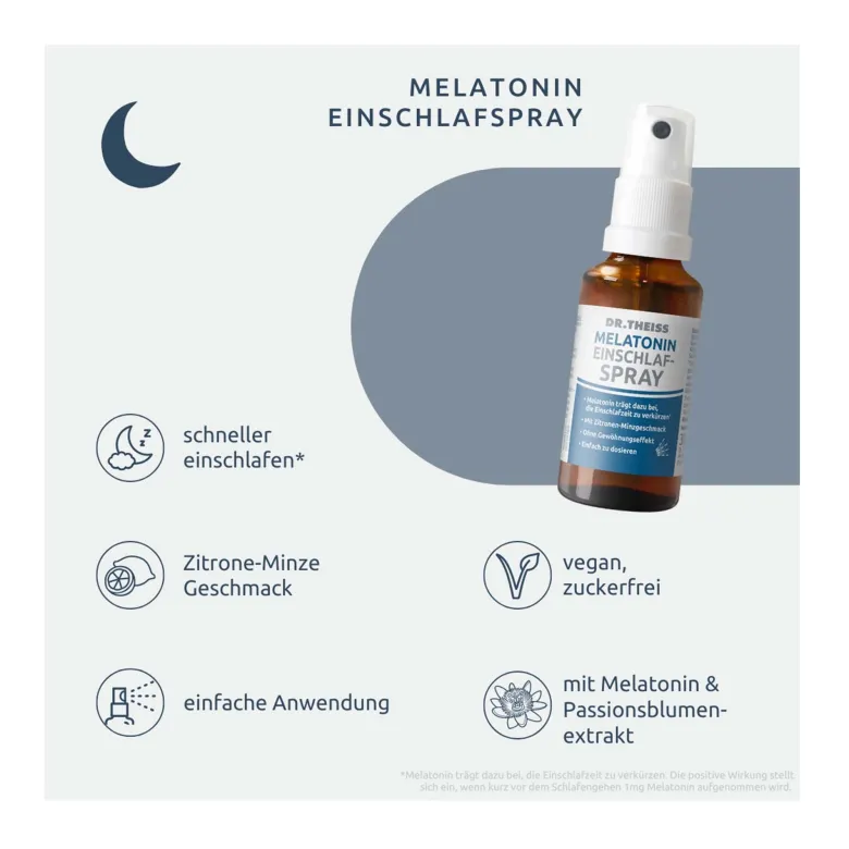 Dr. Theiss Melatonin Einschlaf-Spray, 30 ml