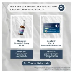 Dr. Theiss Melatonin Einschlaf-Spray Plus, 20 ml