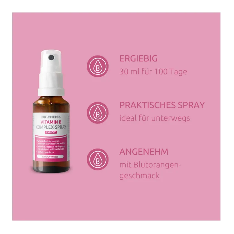 Dr. Theiss Vitamin B Komplex-Spray, 30 ml