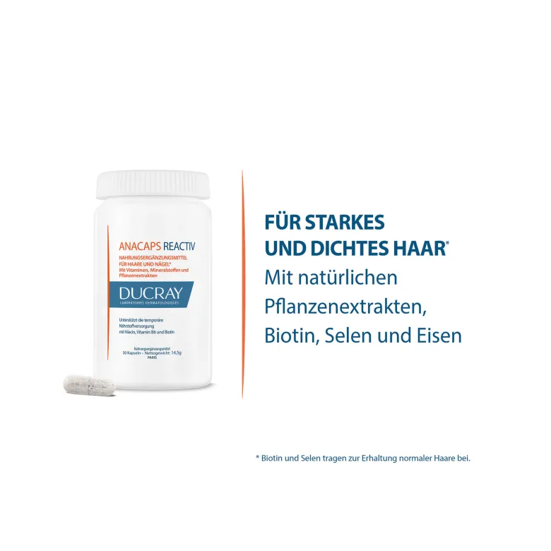 Ducray Anacaps Reactiv Kapseln, 30 St