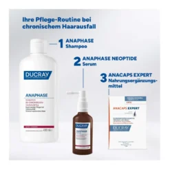 Ducray Anaphase Neoptide Anti-Haarausfall- & Wachstumsserum, 2X50 ml