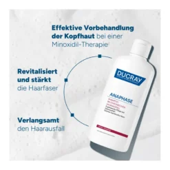 Ducray Anaphase Shampoo bei chronischem Haarausfall, 200 ml