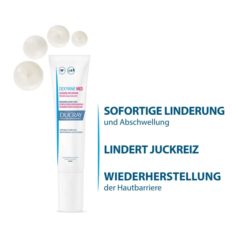 Ducray Dexyane MED Augenlidcreme, 15 ml