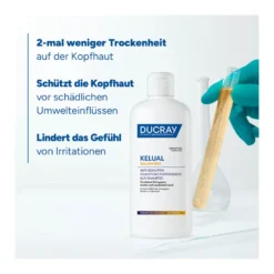 Ducray Kelual Squanorm Shampoo Trockene Schuppen, 200 ml