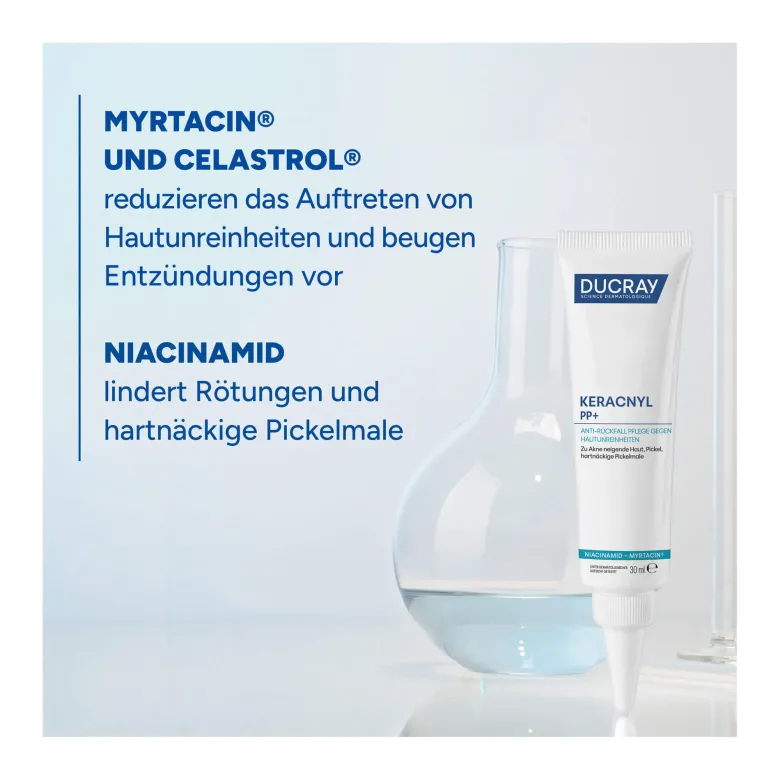 Ducray Keracnyl PP+ Creme gegen Hautunreinheiten, 30 ml
