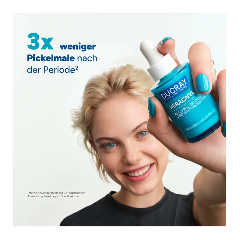 Ducray Keracnyl Regulierendes Serum gegen Hautunreinheiten, 30 ml