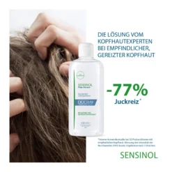 Ducray Sensinol Pflegeshampoo bei Juckreiz, 400 ml