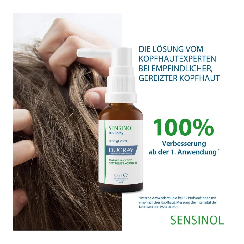 Ducray Sensinol SOS-Spray bei Juckreiz, 30 ml