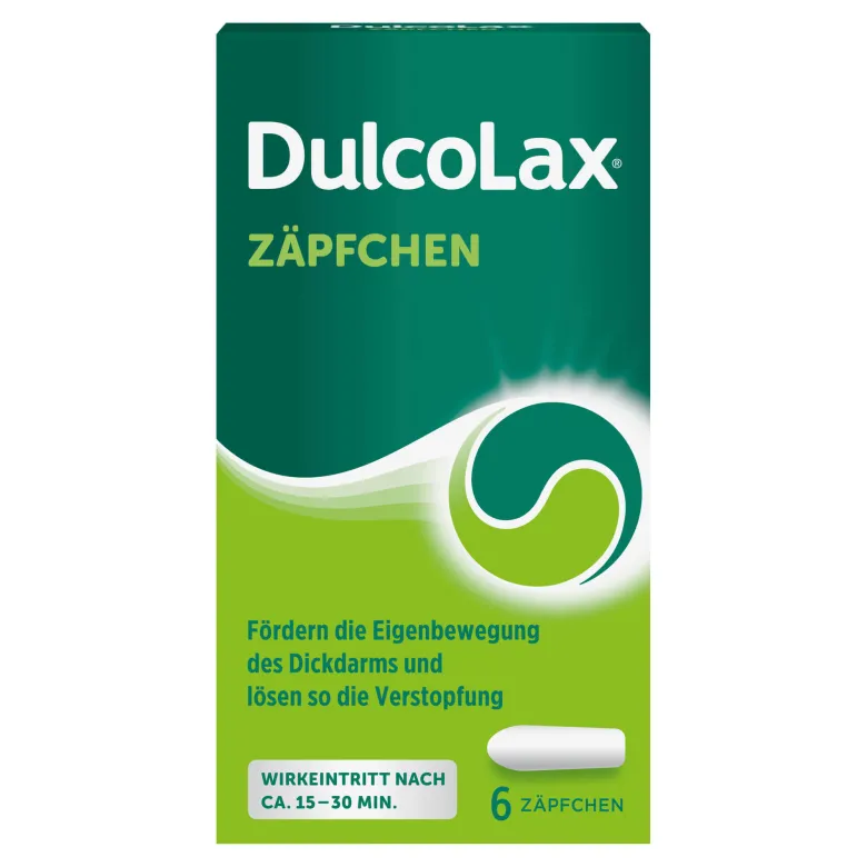 DulcoLax Suppositorien Zäpfchen, 6 St