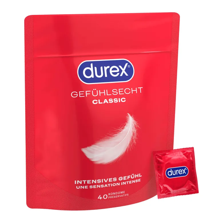 Durex Gefühlsecht classic Kondome, 40 St