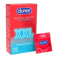 Durex Gefühlsecht XXL Kondome, 10 St