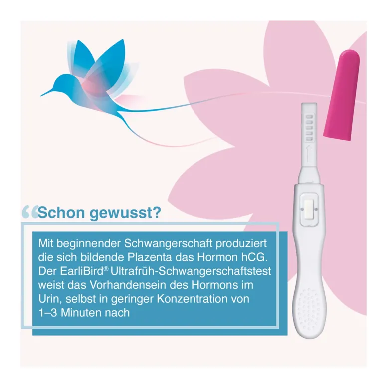 EarliBird Ultrafrüh Schwangerschaftstest, 1 St