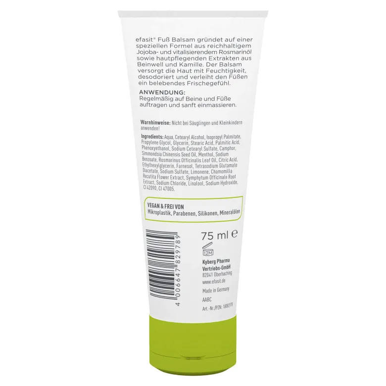 Efasit Fuß Balsam, 75 ml