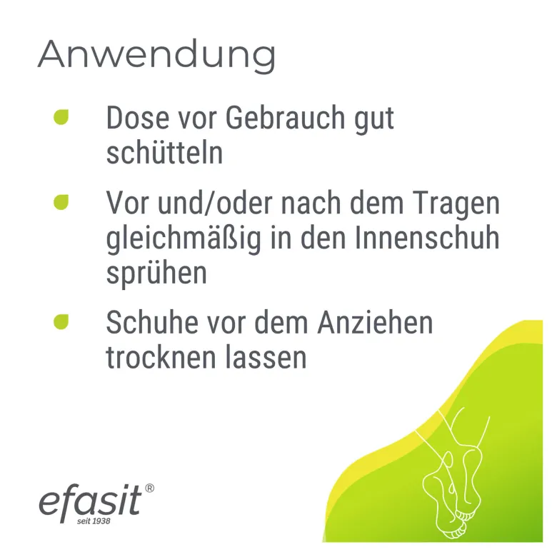Efasit Schuh Deo, 150 ml